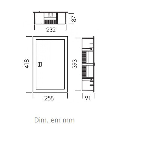Quadro eléctrico TEV E118