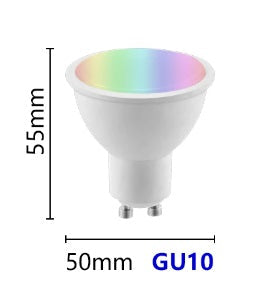 Lâmpada GU10 5W wifi para app tuya