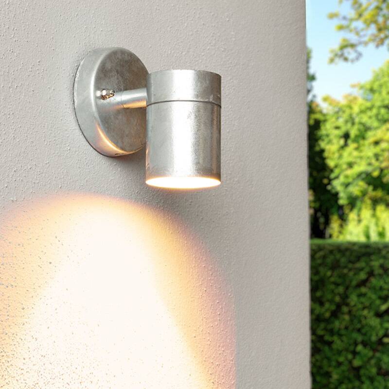 Aplique de Parede Exterior Aço Galvanizado Coastal Viking