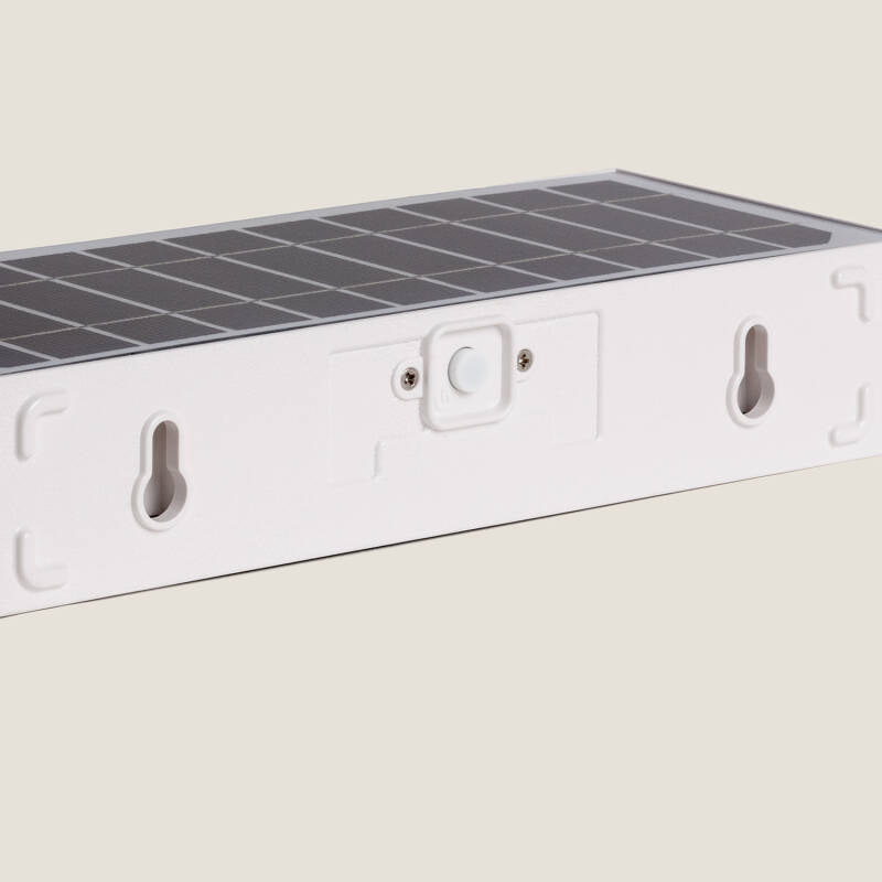 Aplique de Parede Exterior LED 6W Karl Solar Branco