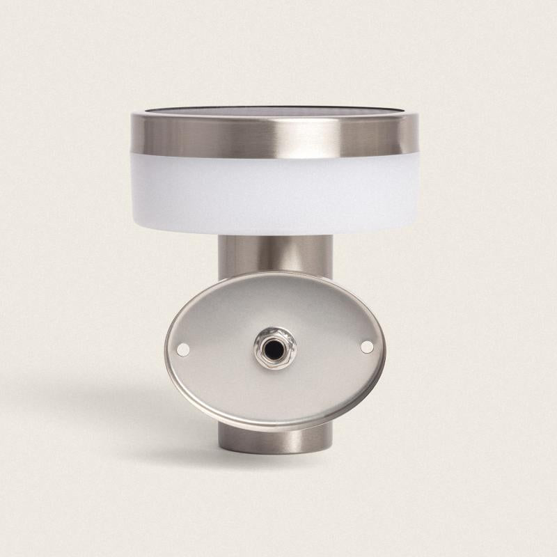 Aplique de Parede Exterior Solar LED 1,5W Alumínio com Sensor de Movimento Ashier