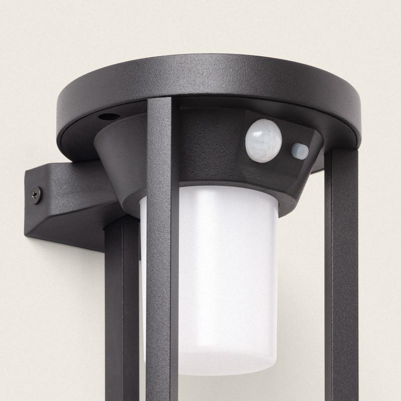 Aplique de Parede Exterior Solar LED 2W Alumínio com Sensor de Movimento Eneko