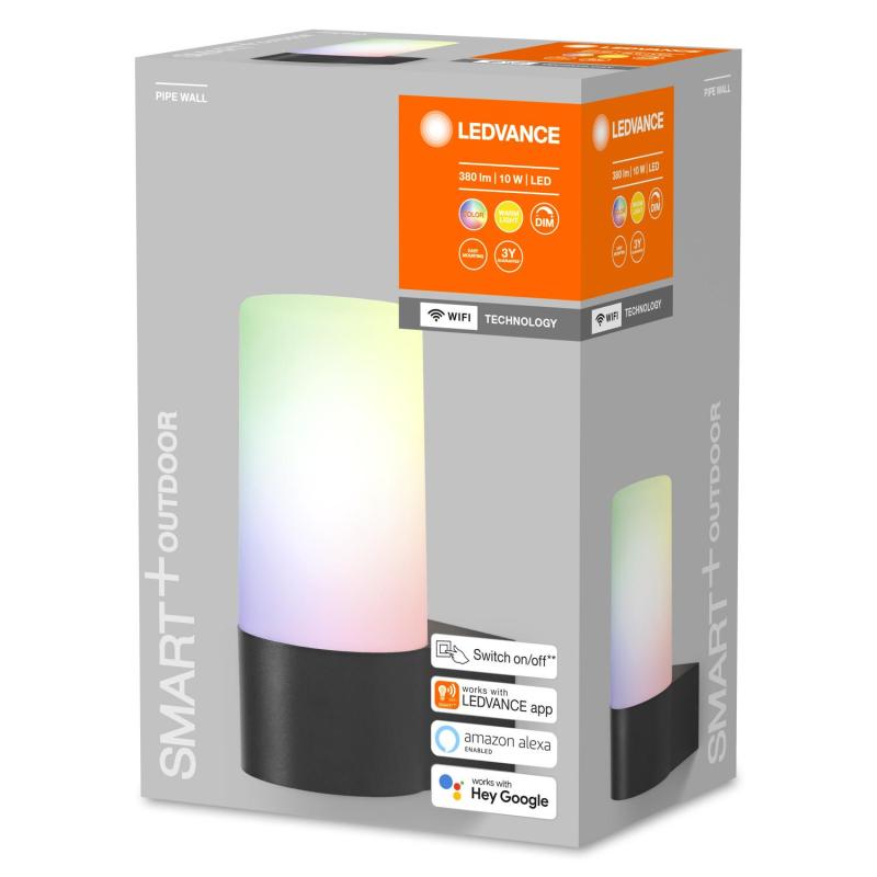 Aplique de Parede LED RGB 10W Smart+ WiFi LEDVANCE 4058075564183