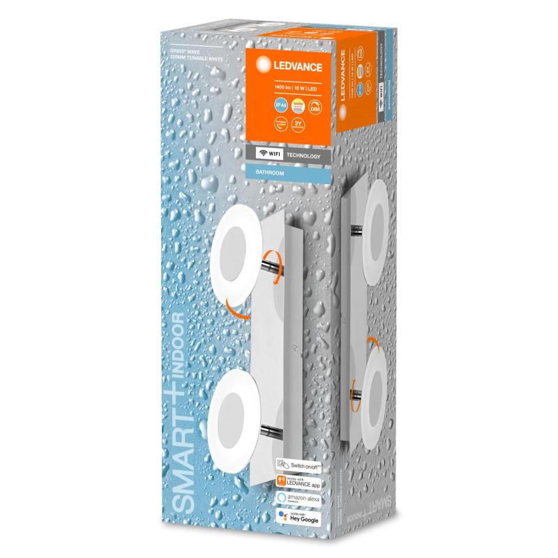 Aplique Espelho Casas de Banho 15W Smart+ WiFi IP44 LEDVANCE 4058075573802
