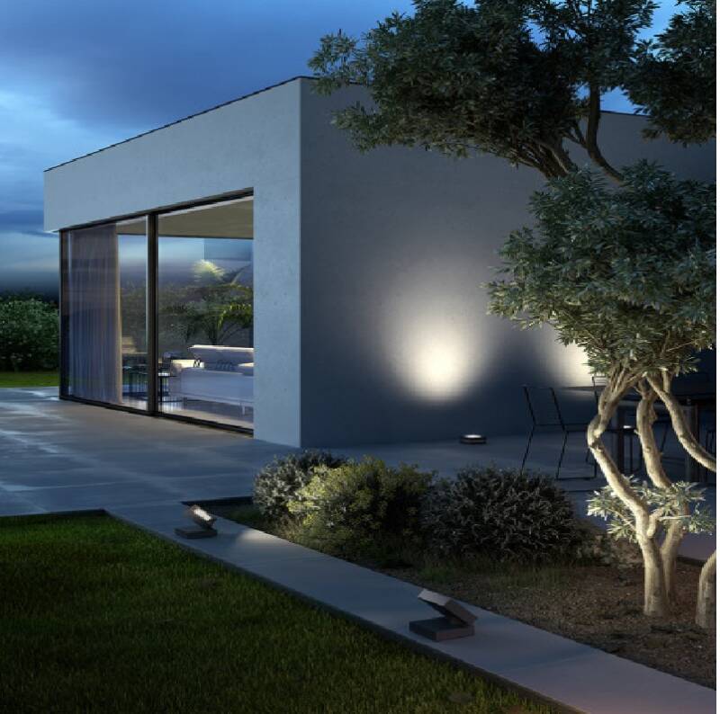 Aplique LED Modis Opal Single 13.2W Cinzento urbano CASAMBI LEDS-C4 05-E062-Z5-XB
