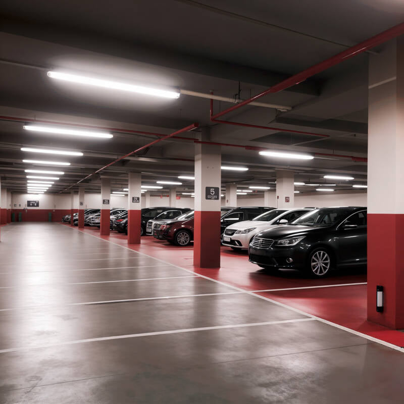 Armadura Hermética LED 40W 120 cm Alumínio IP65