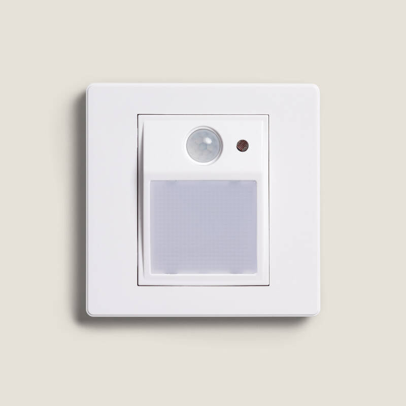 Baliza de Parede LED Encastrável com Sensor PIR e Crepuscular Olite