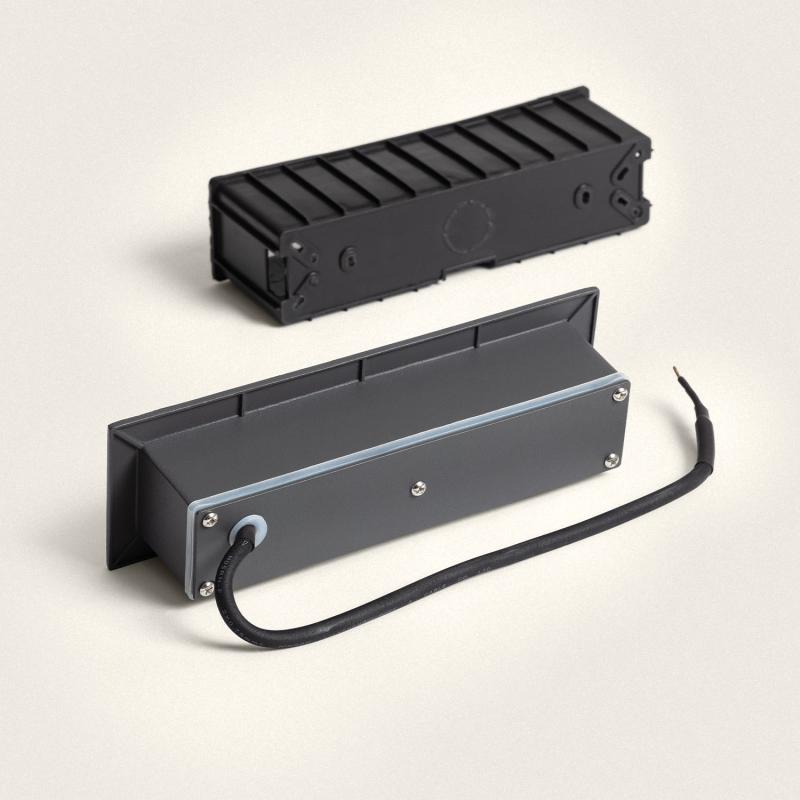 Baliza Exterior LED 3W Encastrável de Parede Alumínio Antracite Path