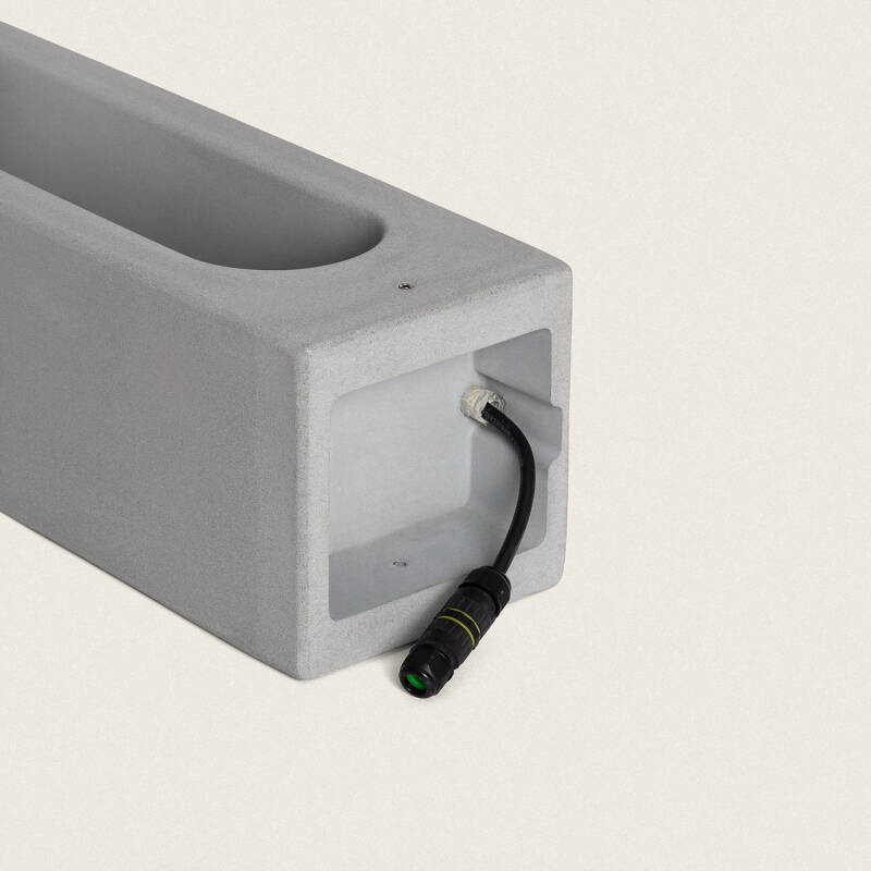 Baliza Exterior LED Regulável 6W Cimento Sylexa 70 cm