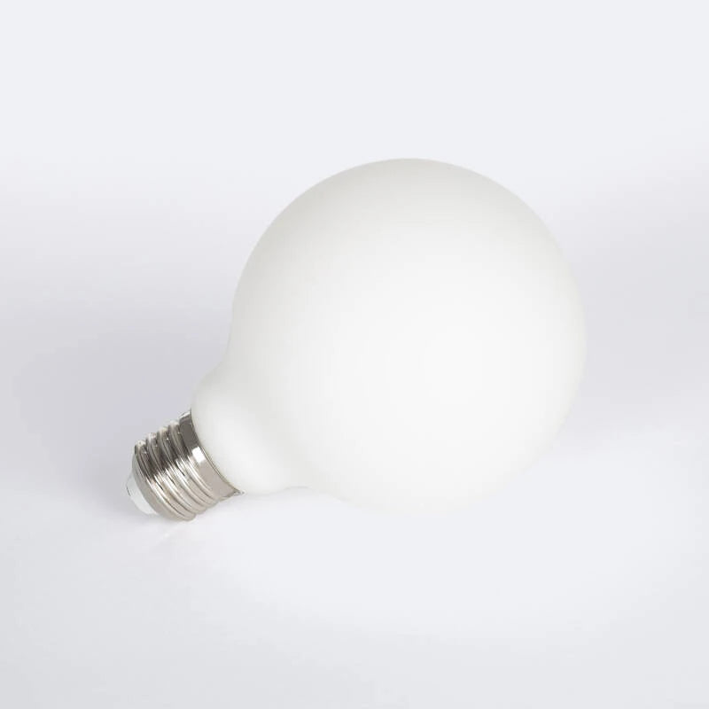 Lâmpada Filamento LED E27 12W 1440lm G95 Vidro Opal
