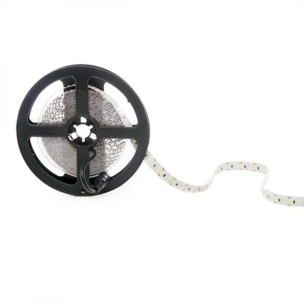 Faixa de 204 LEDs/M 60W 5.000Lm CRI85 6000ºK SMD3014 12VDC IP20 x5M 40.000H-Branco Frio