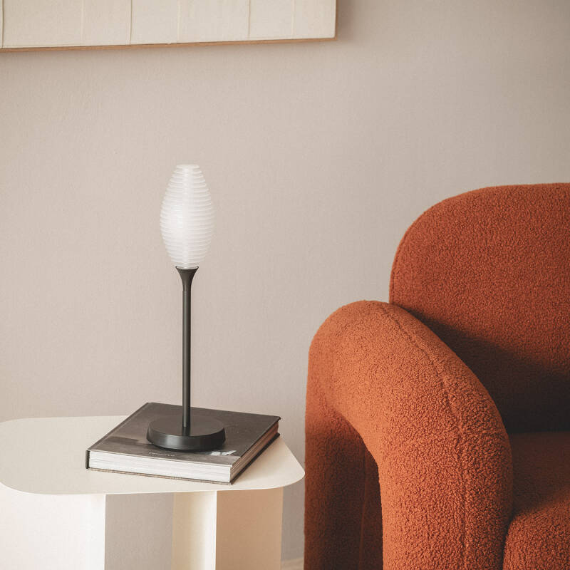 Candeeiro de Mesa LED Portátil Exterior com Bateria USB Recarregável em Metal Dukuza