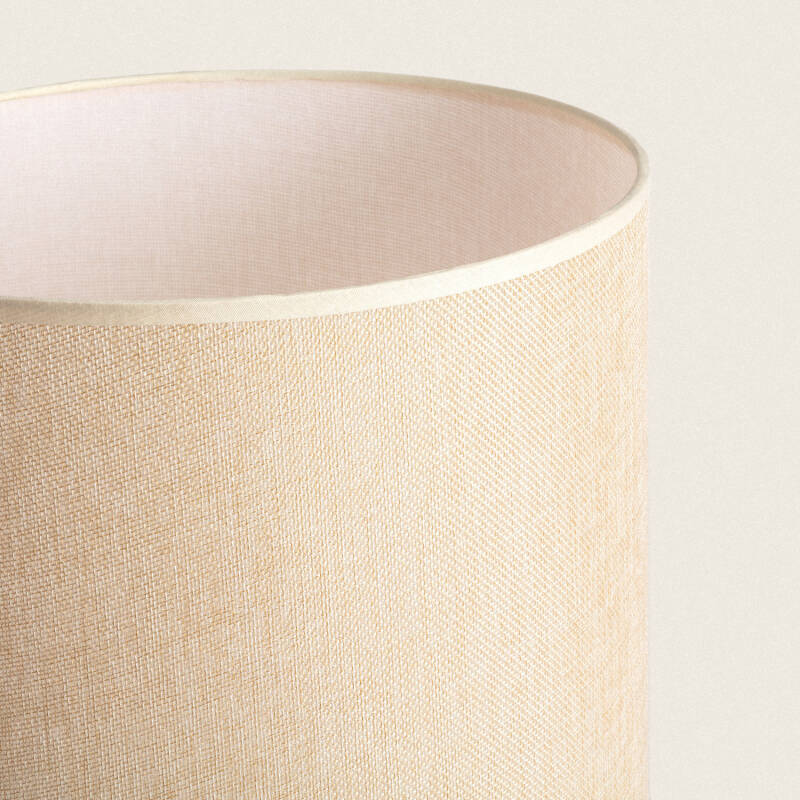 Candeeiro de Mesa Metal e Tecido Muka