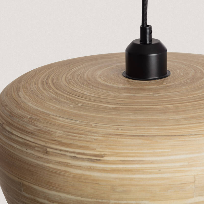 Candeeiro Suspenso Bambu Shuka Sari ILUZZIA