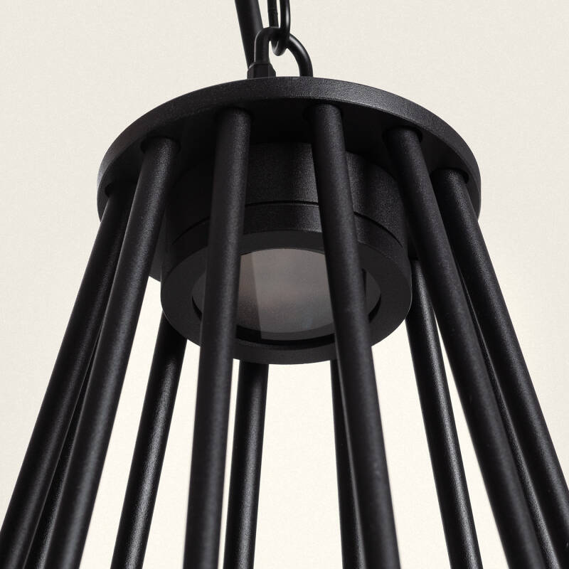 Candeeiro Suspenso Exterior LED 6W Alumínio Bradda