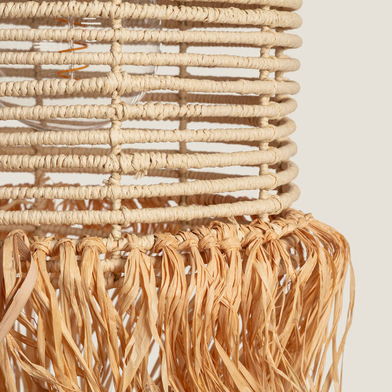 Candeeiro Suspenso Fibra Natural Kofia