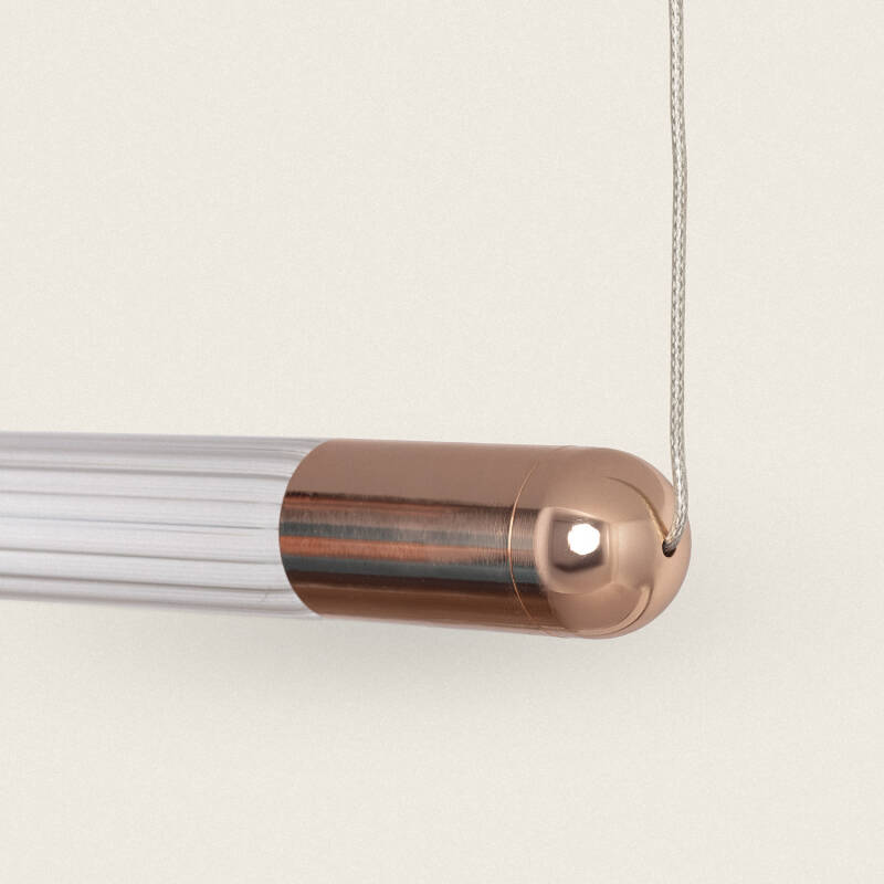 Candeeiro Suspenso LED 2.5W Metal e Vidro Harold