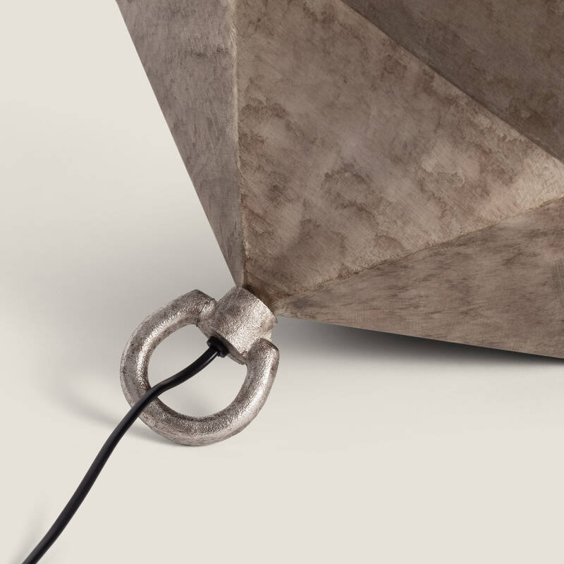Candeeiro Suspenso Madeira Elia