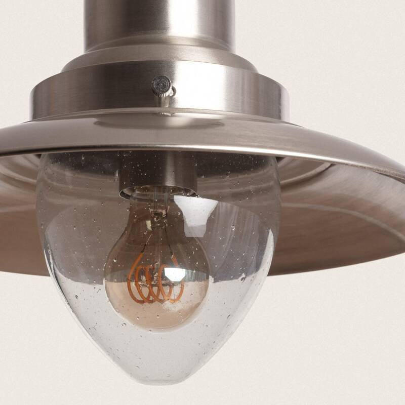 Candeeiro Suspenso Nickel Satin Fisherman
