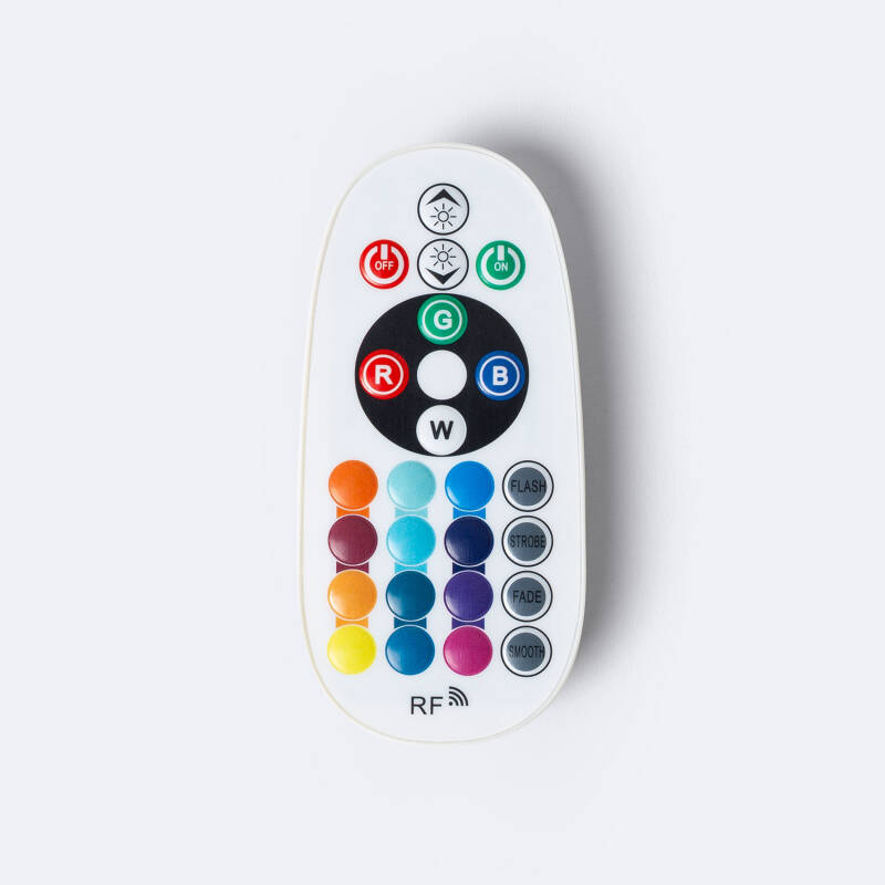 Controlador Fita LED RGB 220V SMD Largura 14.5mm com Comando