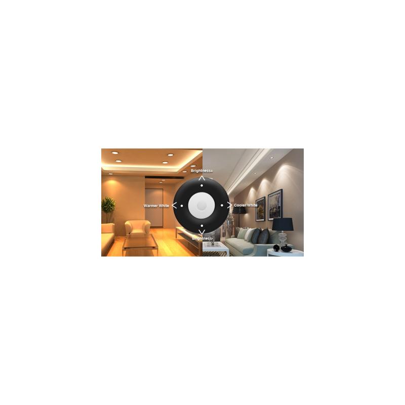 Controle Remoto RF para Regulador LED W/CCT 4 Zonas MiBoxer FUT007