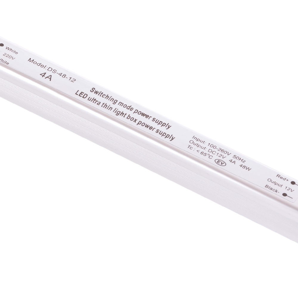 Transformador LED Ultrafino 48W 12VDC_110V-220V/AC IP20