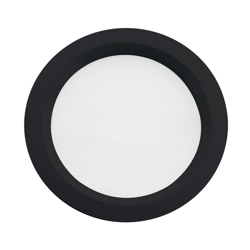 Downlight LED 24W SAMSUNG New Aero Slim 130lm/W Microprismático (UGR17) LIFUD Preto Corte Ø 200 mm