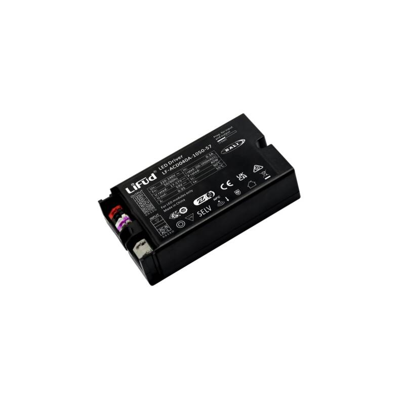 Driver LIFUD Regulável DALI NFC 6 STEP Saída 17-236VDC ACDXXXA