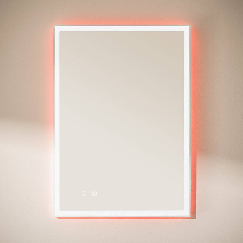 Espelho Casa de Banho com Luz LED e Anti-embaciamento 70x50 cm Maia