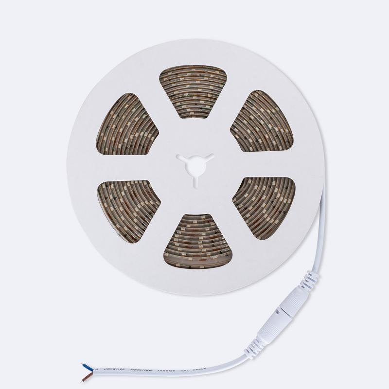 Fita LED 12V SMD 60 LED/m 5m 5W/m 400lm/m Largura 8mm Corte 5cm IP65