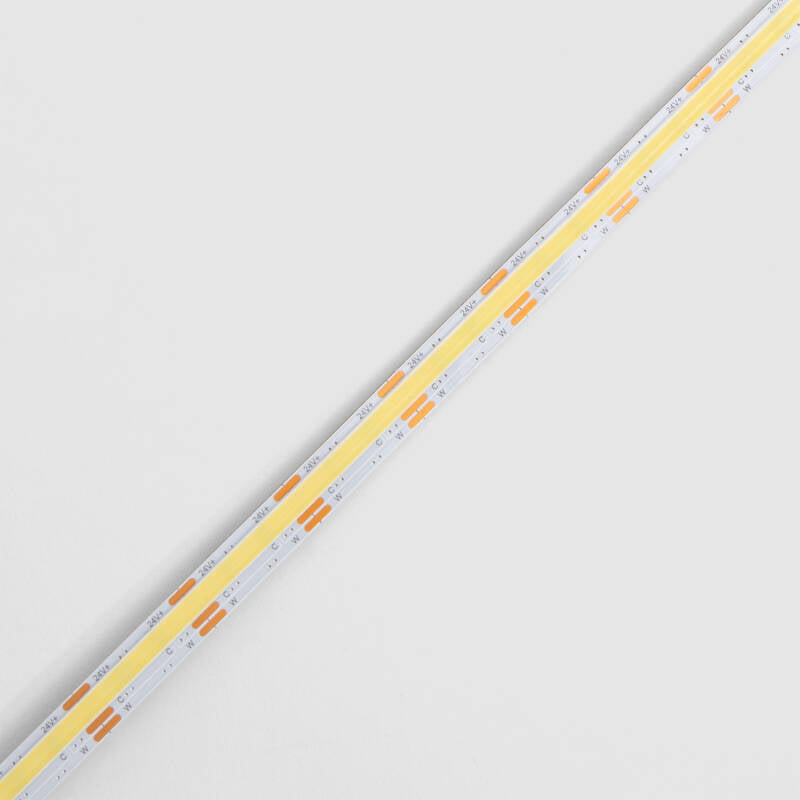 Fita LED 24 V COB CCT 576 LED/m 5 m 18 W/m 1400 lm/m Ancho