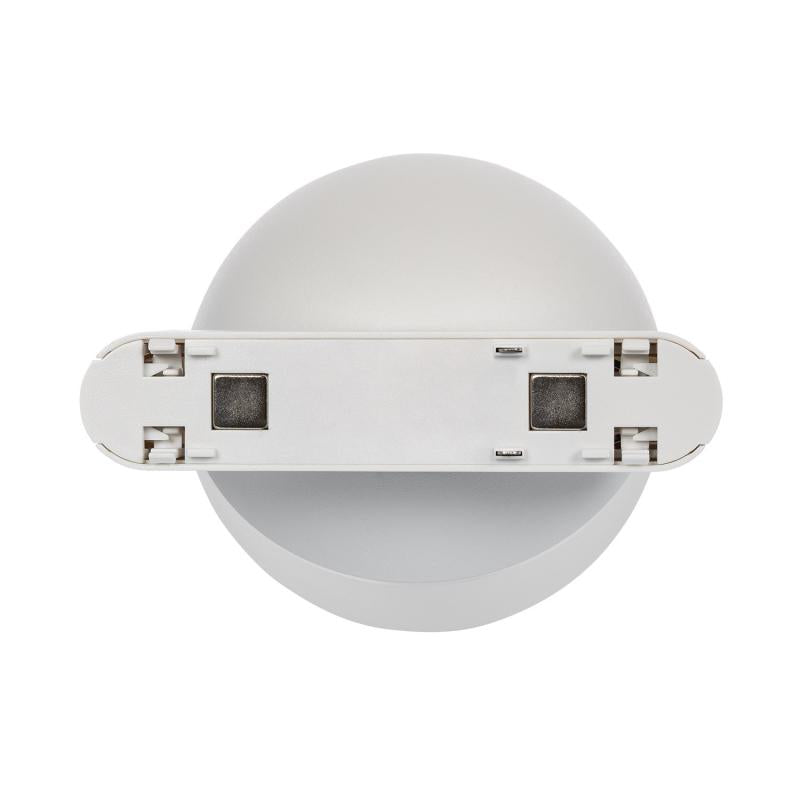 Foco Calha LED Magnético 25mm SuperSlim 10W 48V Branco Ø100 mm