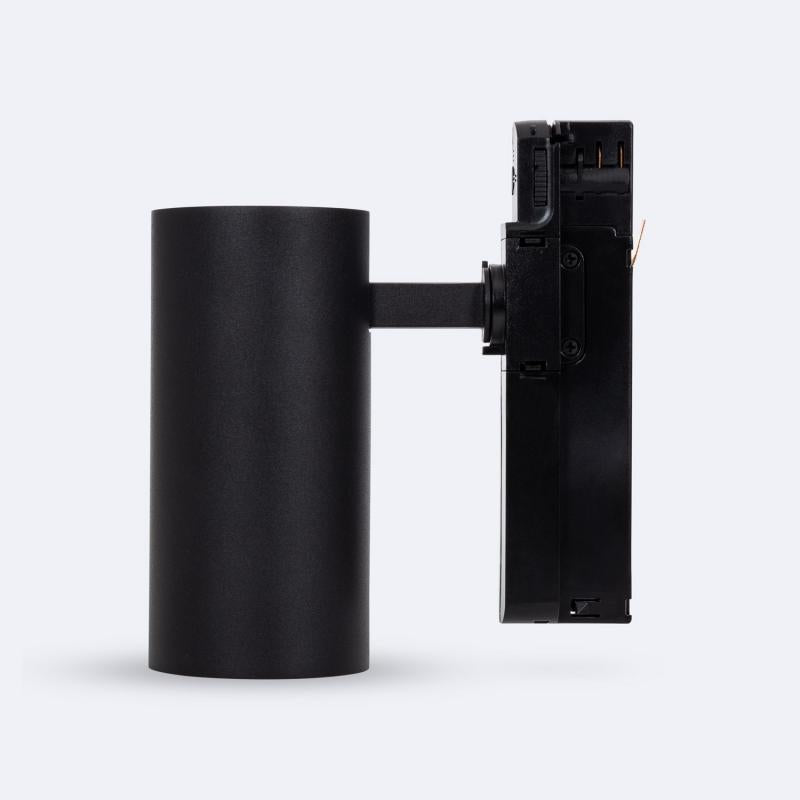 Foco Calha LED Trifásico 30W Fasano CCT Seleccionável Regulável Preto