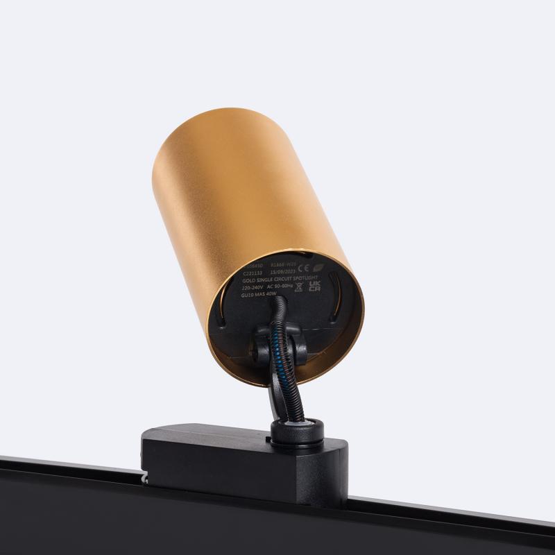 Foco Calha Monofásico Lux para Lâmpada GU10