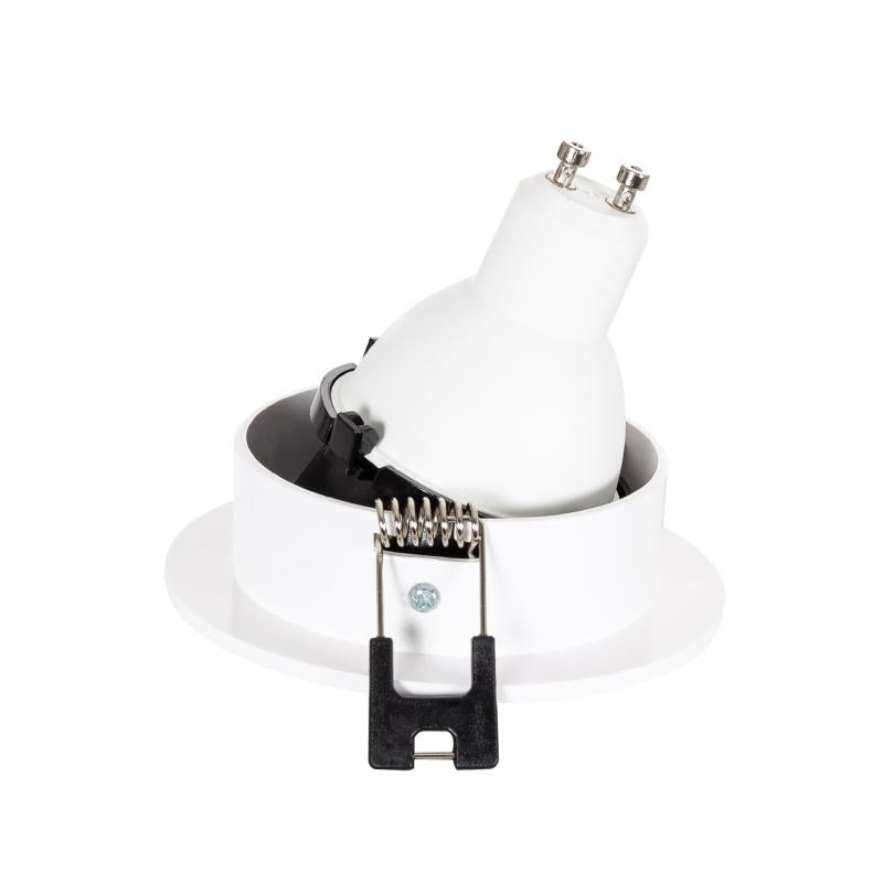 Foco Downlight Cónico GU10 6W Corte Ø70 mm Baixo UGR PC