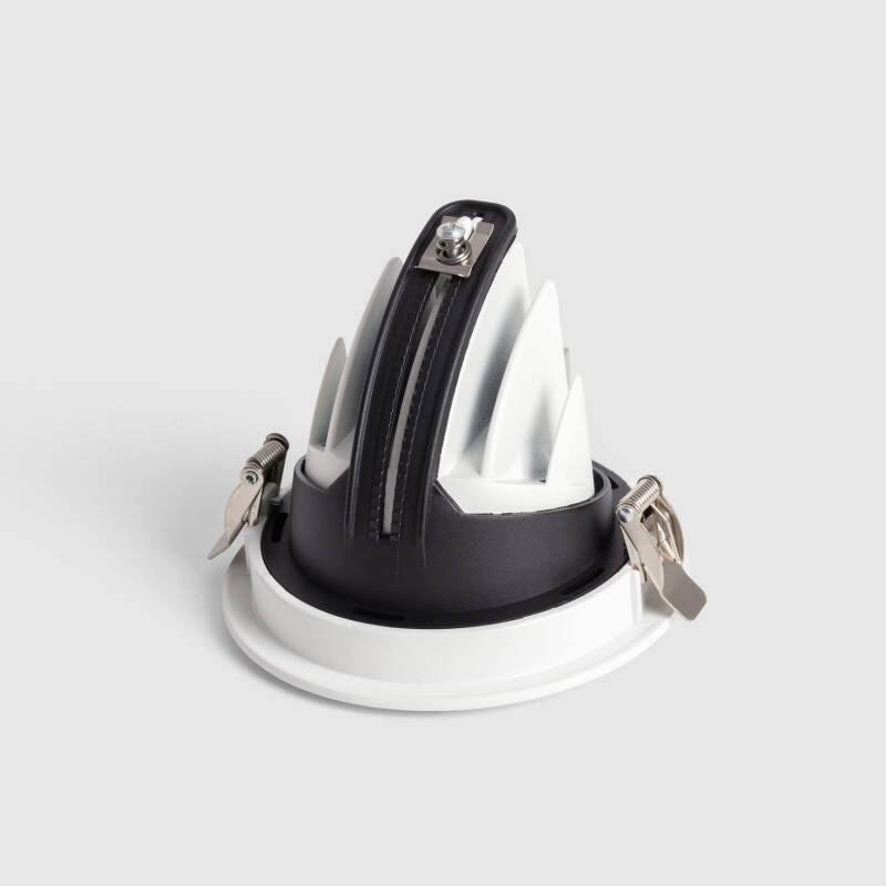 Foco Downlight Direccionável Circular LED 15W CCT Seleccionável Branco LIFUD