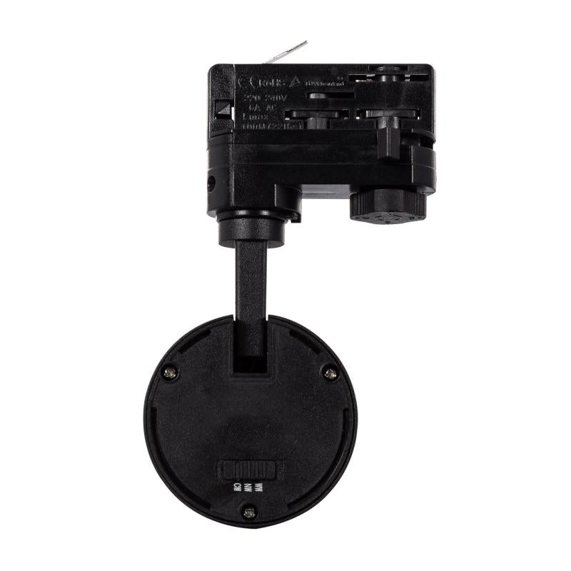 Foco LED Mallet 20W Regulável CCT Seleccionável para Calha Trifásico UGR 15