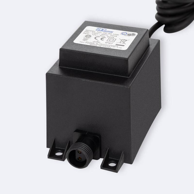 Fonte de Alimentação Estanque 12V AC 60W IP67 EasyFit