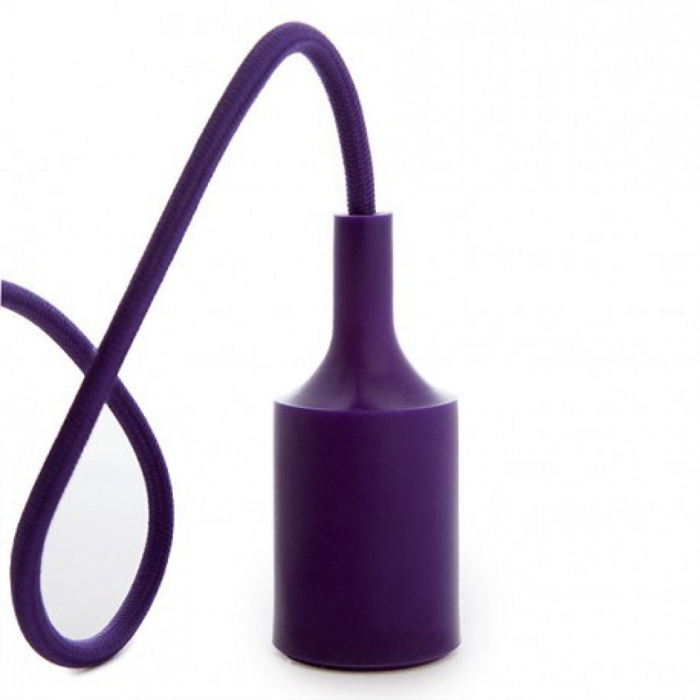 Suporte de Lâmpada E27 Roxo