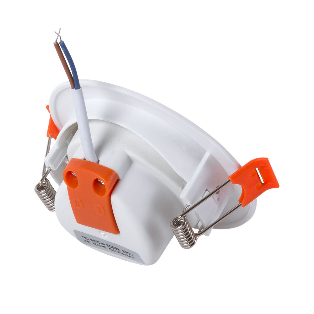 Foco Downlight Circular LED 7W 600Lm 6000ºK 38º 40.000H