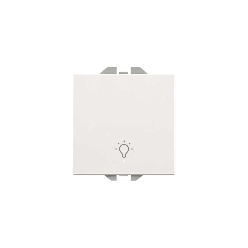 Interruptor Botão Pressão Com Luminoso e Gravação Luz SIMON 270 20000161