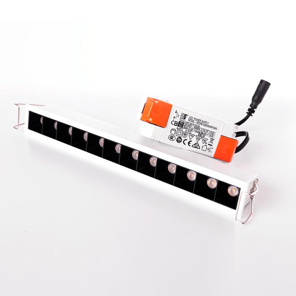 Foco Downlight LED 15W 1.147,5Lm 4200ºK Retangular PRO SMD3030 40.000H