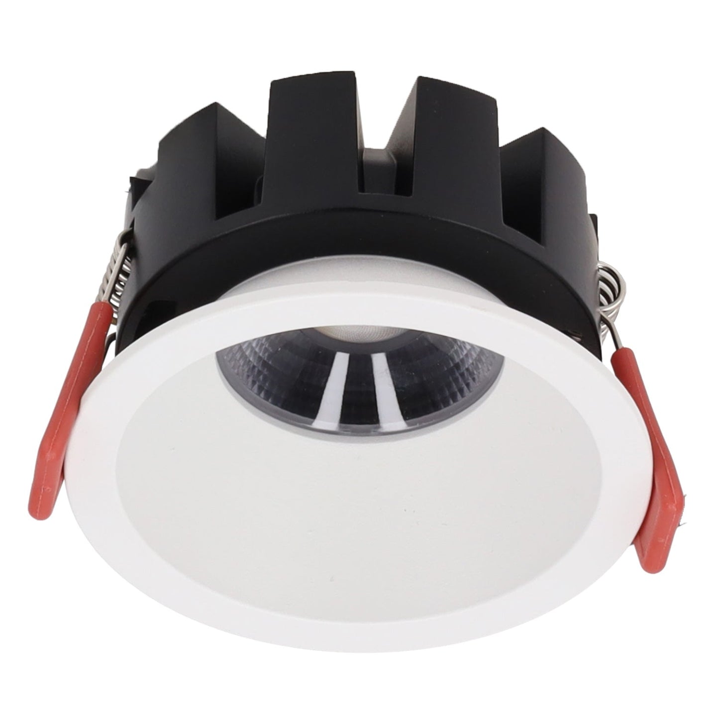 Luminária de embutir LED CCT 8W com chip OSRAM e recorte de Ø 75mm
