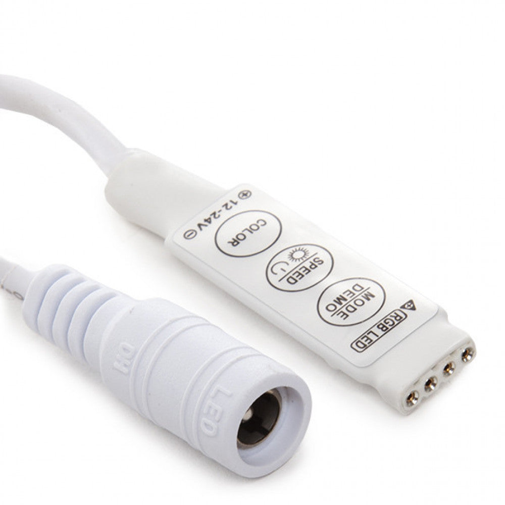 Controlador Mini Tira LED Led Rgb 12-24Vdc ► 144W