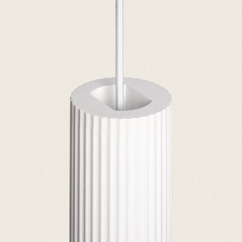Candeeiro Suspenso Gesso Colum