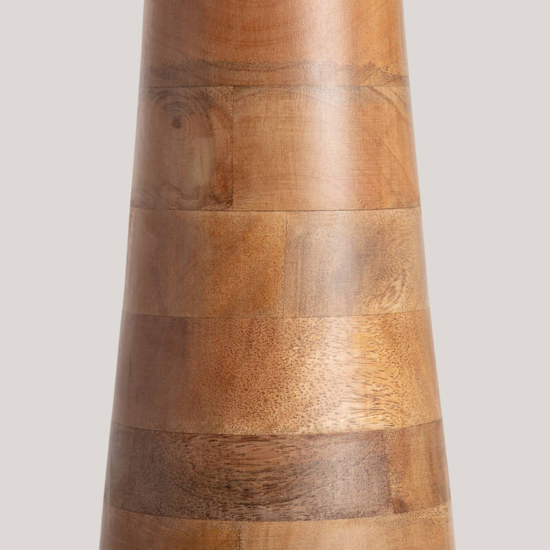 Candeeiro de Pé Madeira Zeil Rajesh ILUZZIA