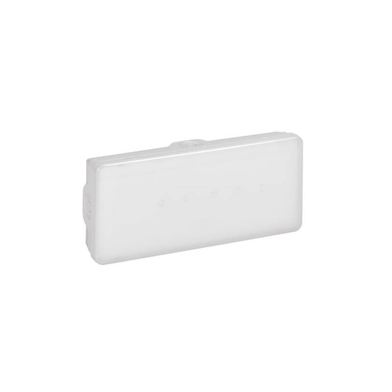 Luz de Emergência B65LED 100lm Permanente/Não permanente LEGRAND 661431
