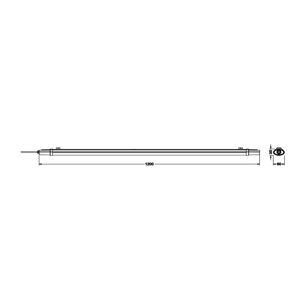 Equipamento Impermeável Ledvance 36W 4320Lm 6500K 110º IP65