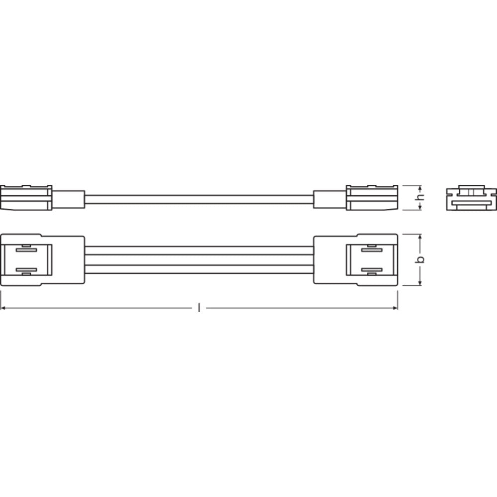 Conectores de tira de LED Ledvance PFM/VAL -CSW/P2/50 Pack 2