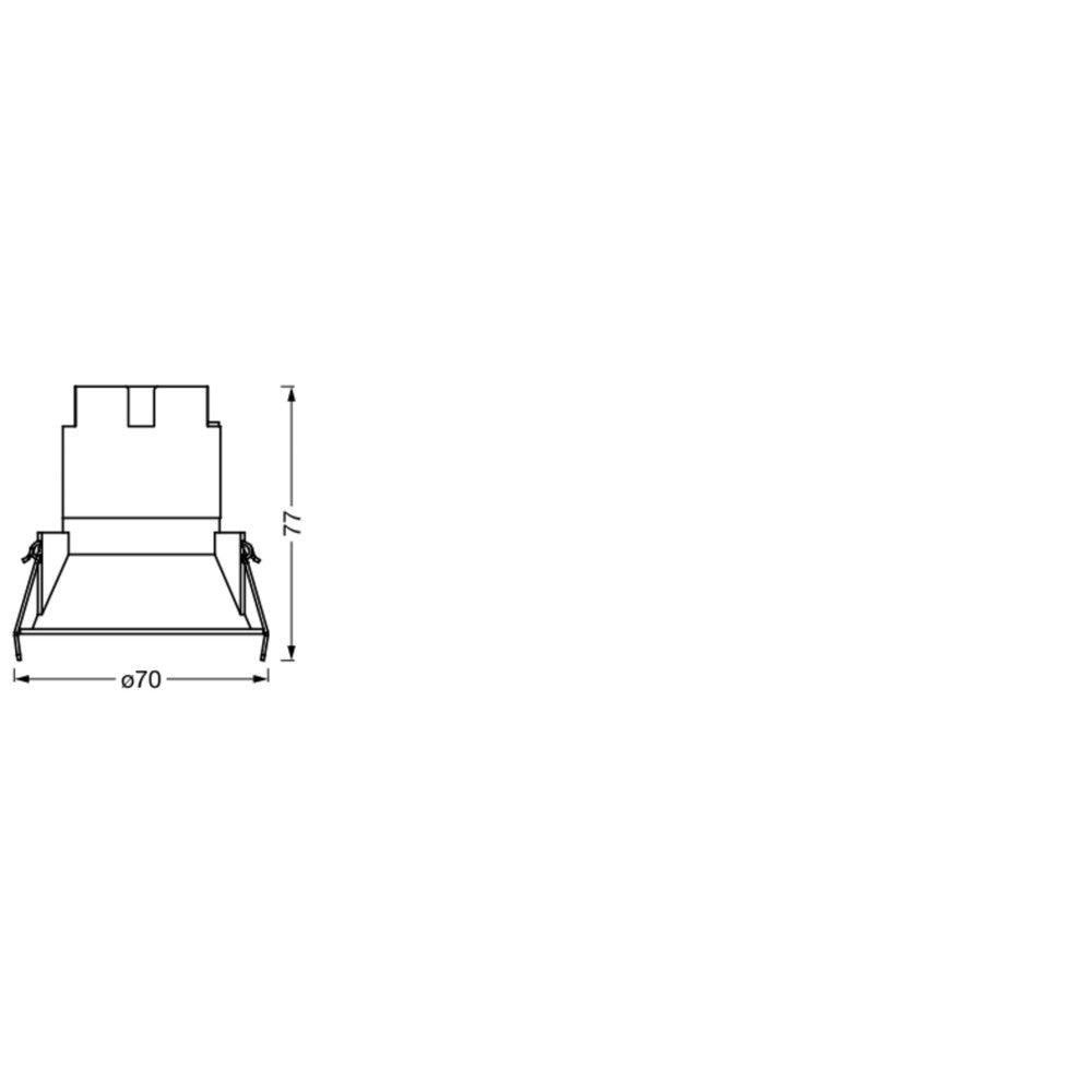 Ledvance Foco LED 5W 350Lm 4000K 30º IP20/IP20
